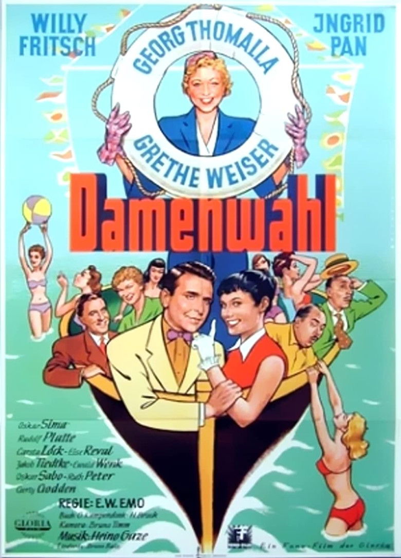 Damenwahl poster background