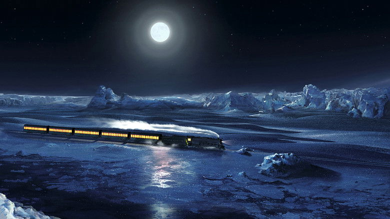 Hero Boy holding the magical silver sleigh bell