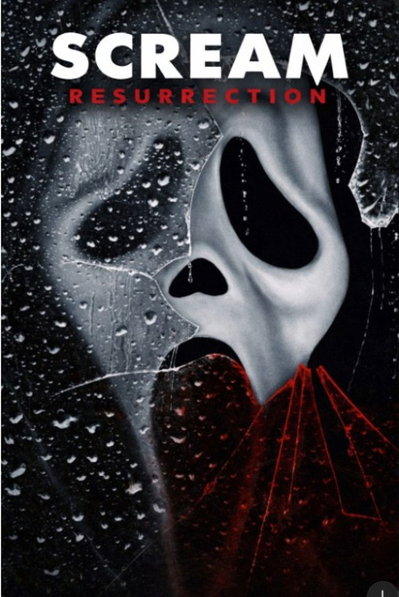 Scream Ressurection poster background
