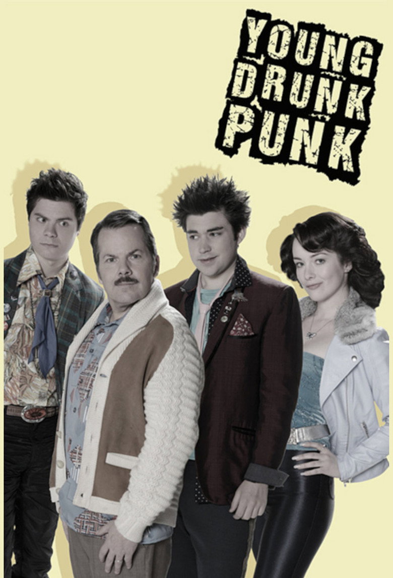 Young Drunk Punk poster background