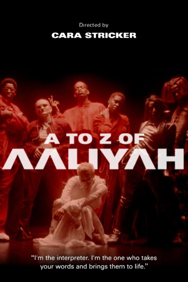 The A-Z of Aaliyah poster background
