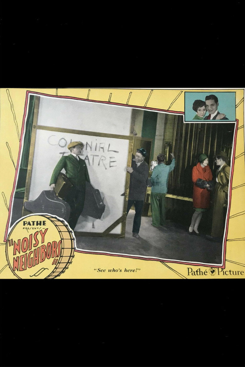 Noisy Neighbors poster background