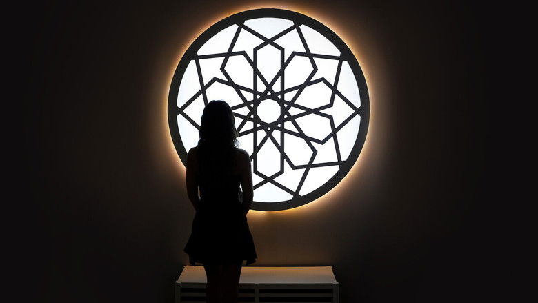 Contestants in the pods, separated by walls but connected by voices