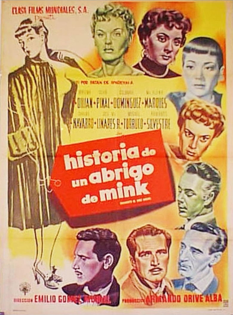 Historia de un abrigo de mink poster background
