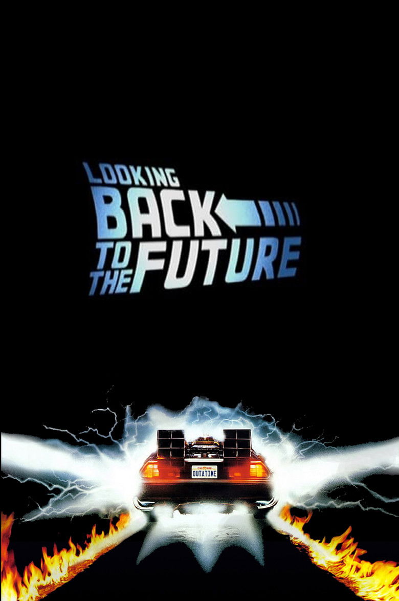Looking Back to the Future poster background