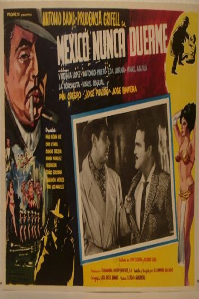 México nunca duerme poster background