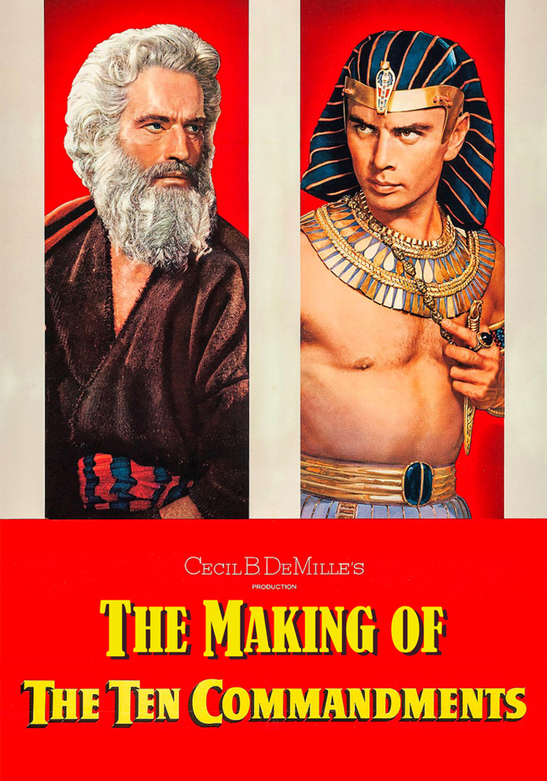The Making of The Ten Commandments poster background