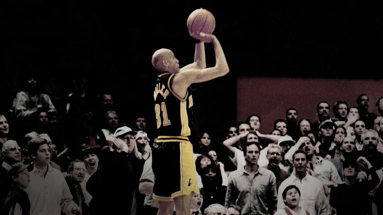 Reggie Miller mid-shot, the Garden’s lights catching the sweat on his face as he stares down the Knicks’ bench