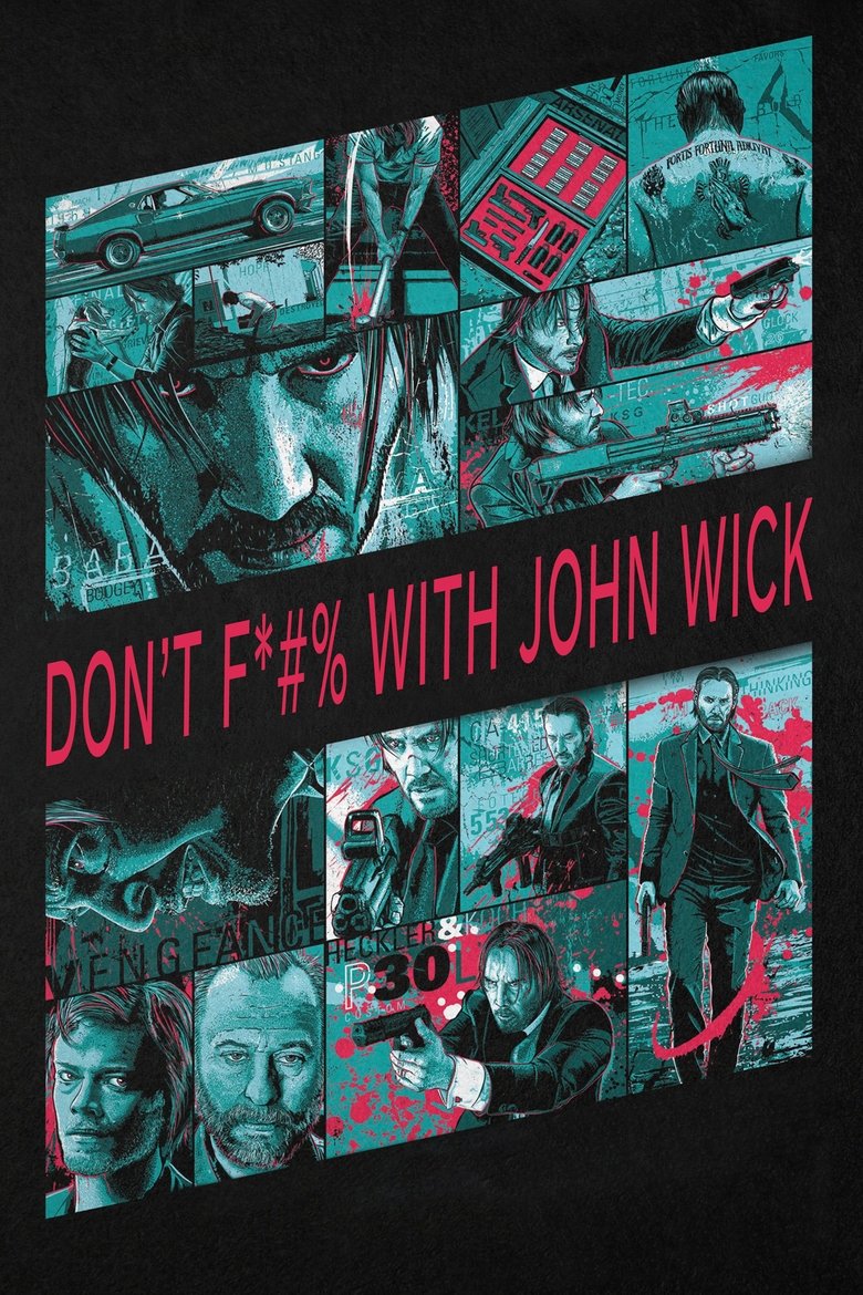 Don't F*#% With John Wick poster background