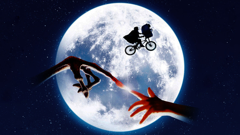 The iconic bicycle flight across the moon