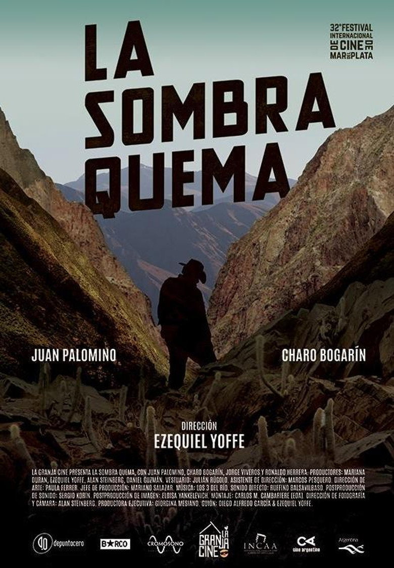 La sombra quema poster background