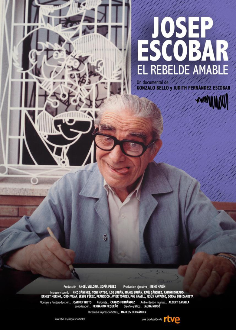 Josep Escobar: El rebelde amable poster background