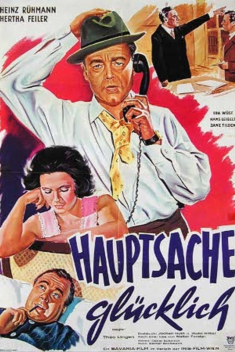 Hauptsache glücklich! poster background