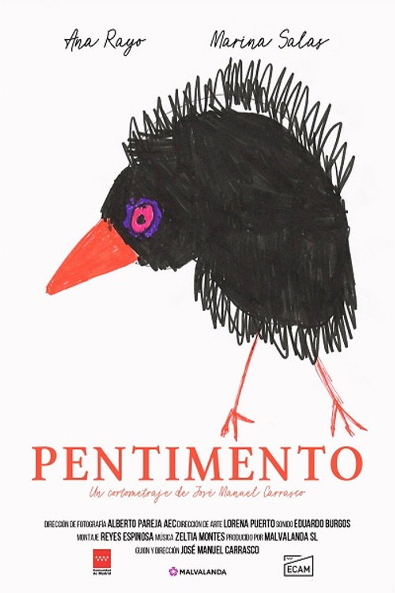 Pentimento poster background