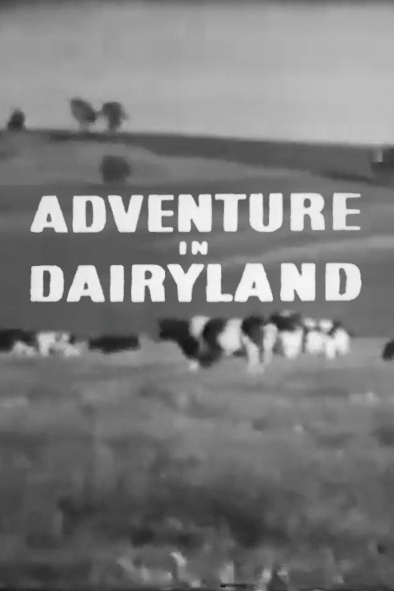Adventure in Dairyland poster background