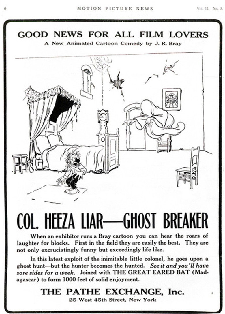 Colonel Heeza Liar, Ghost Breaker poster background