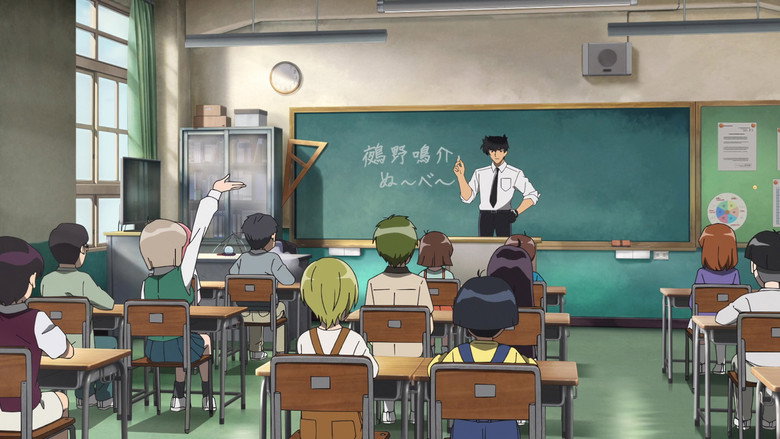 Nube confronting a yokai threat