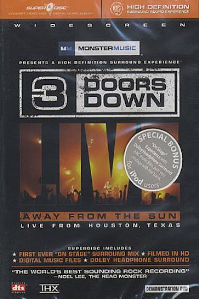 3 Doors Down - Away from the Sun poster background