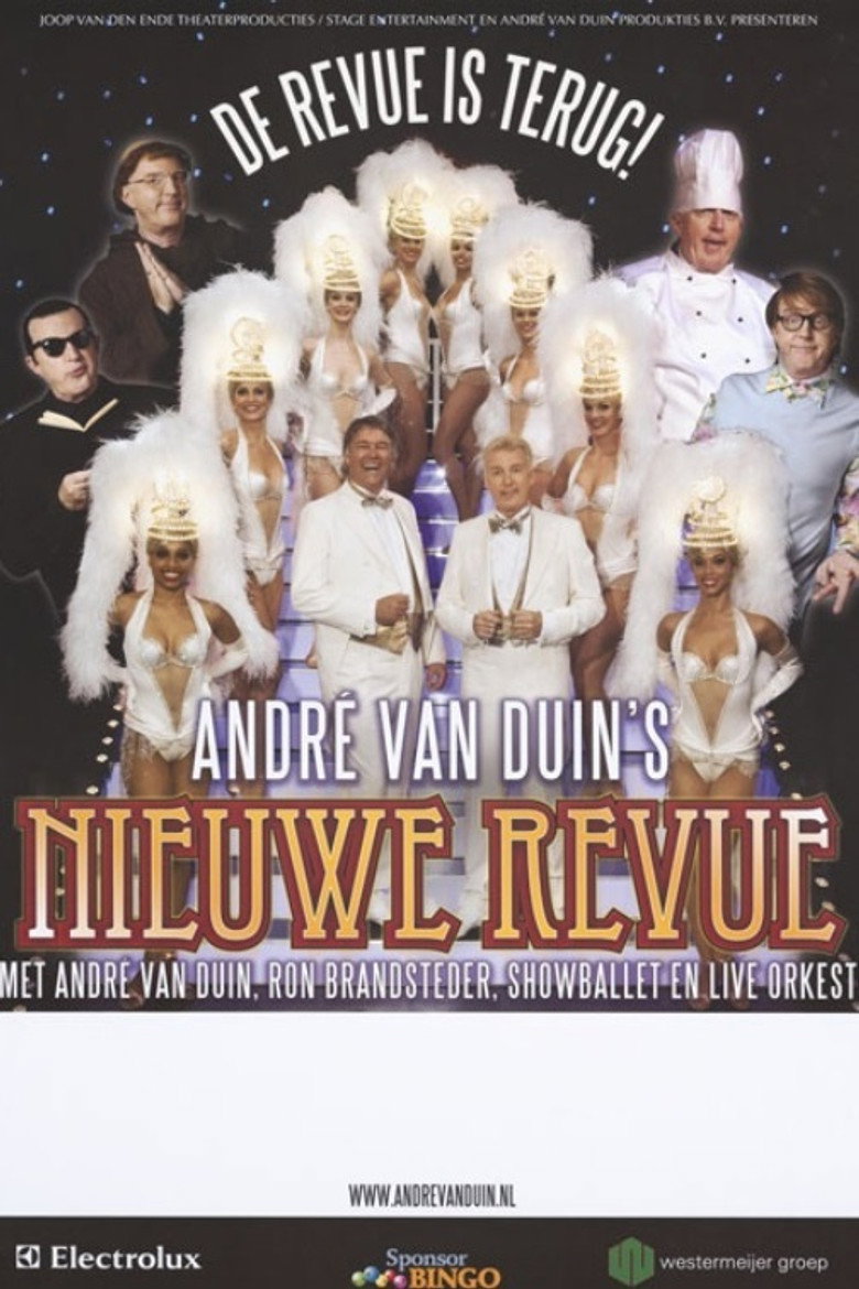 André's Nieuwe Revue poster background
