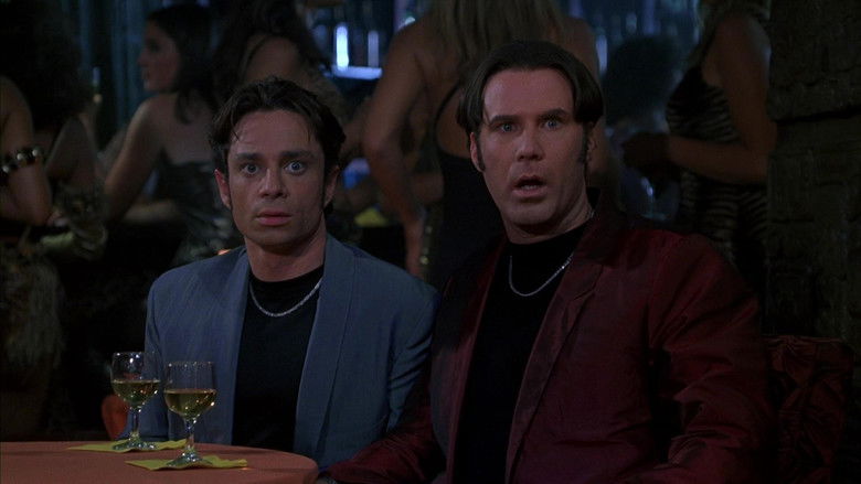 Steve and Doug Butabi looking confused at the nightclub