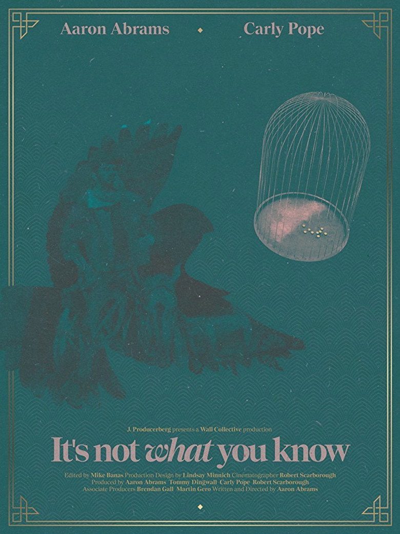 It's Not What You Know poster background