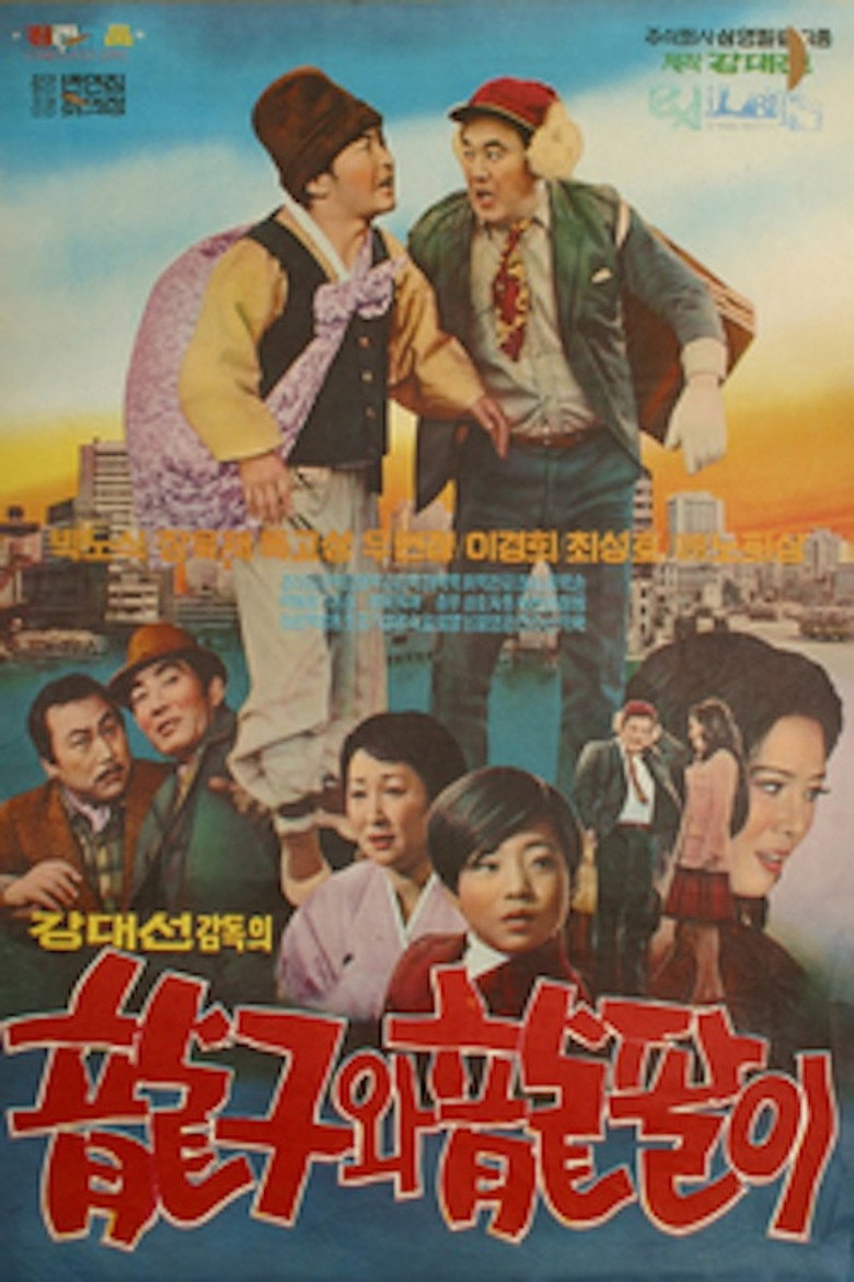 Young-gu and Yong-pal poster background