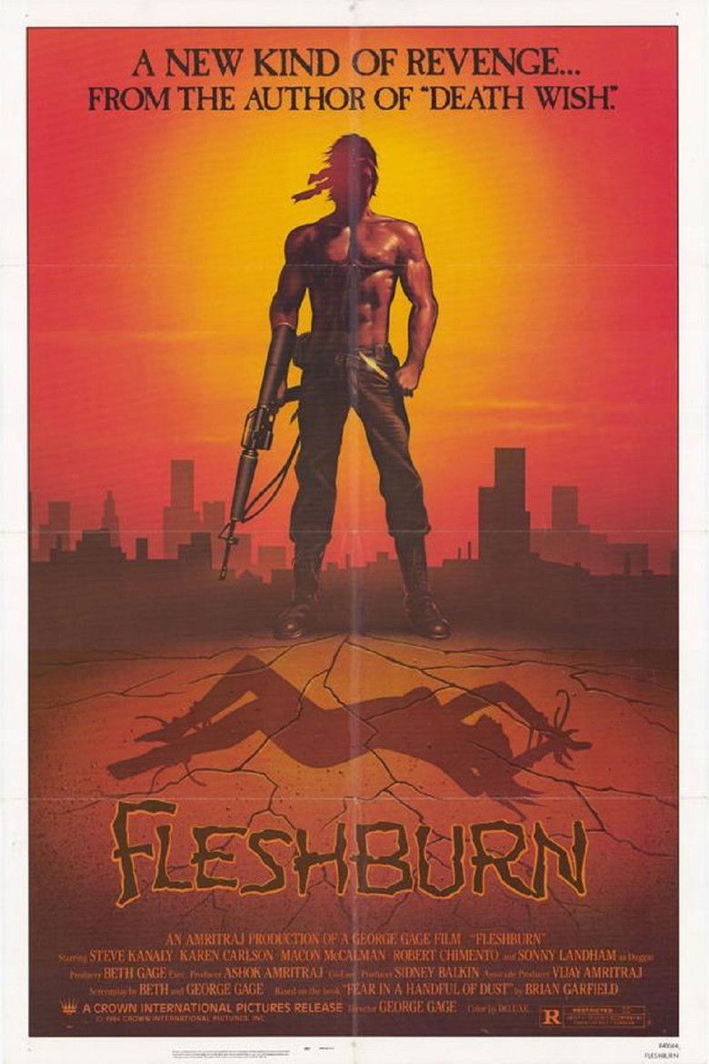 Fleshburn poster background
