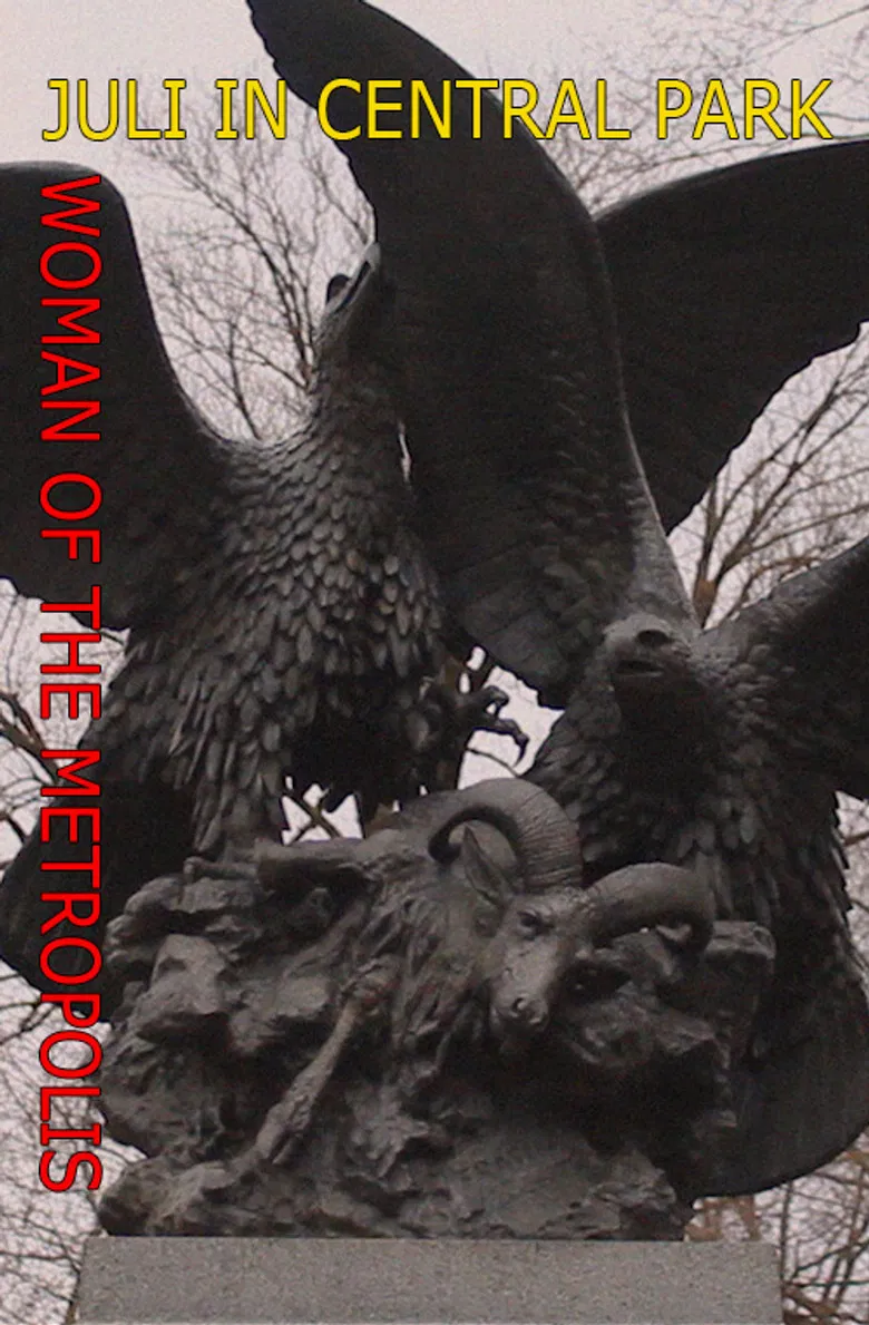 Woman of the Metropolis/Juli in Central Park poster background