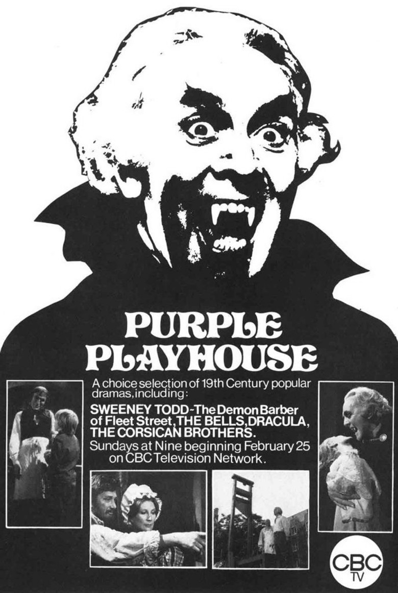 Purple Playhouse poster background