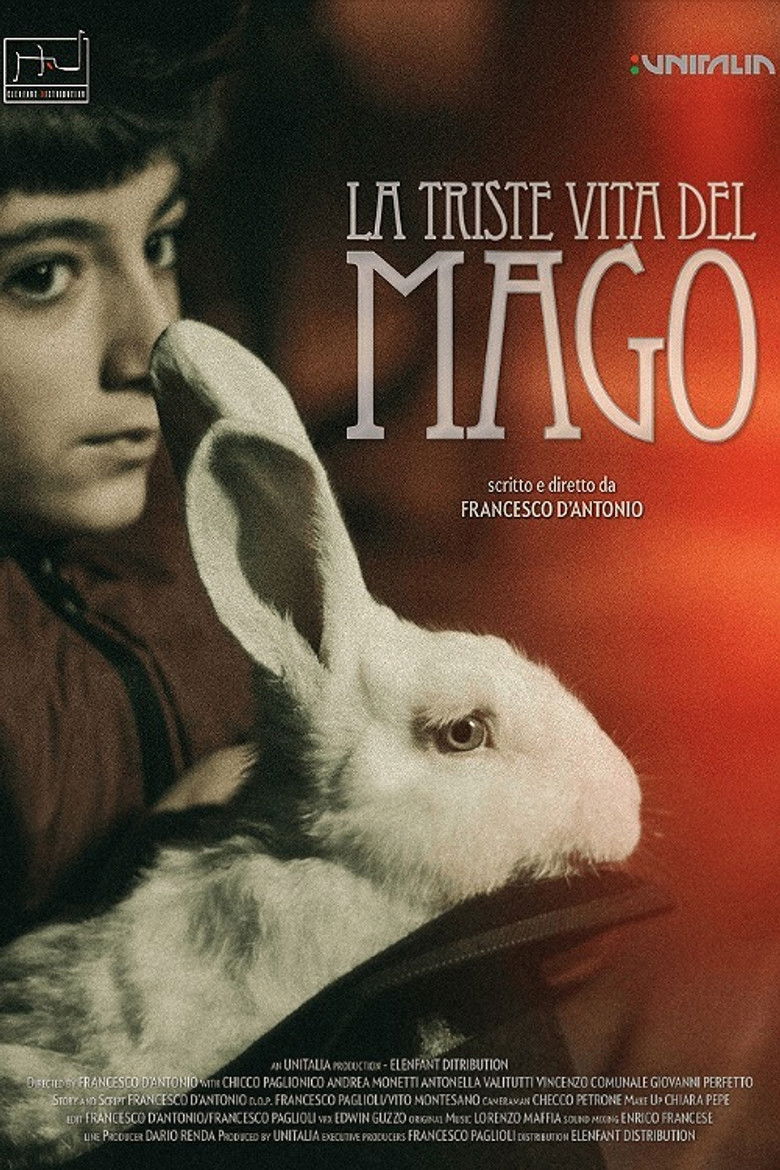 La triste vita del mago poster background