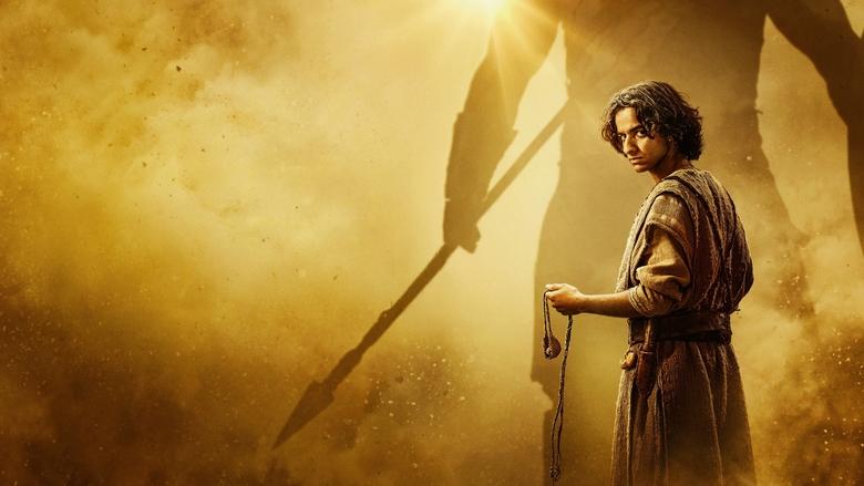 A lone figure in the desert