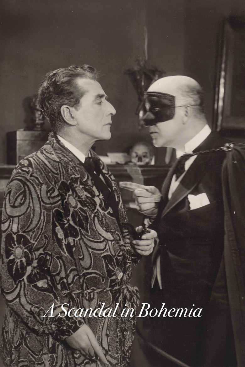 A Scandal in Bohemia poster background