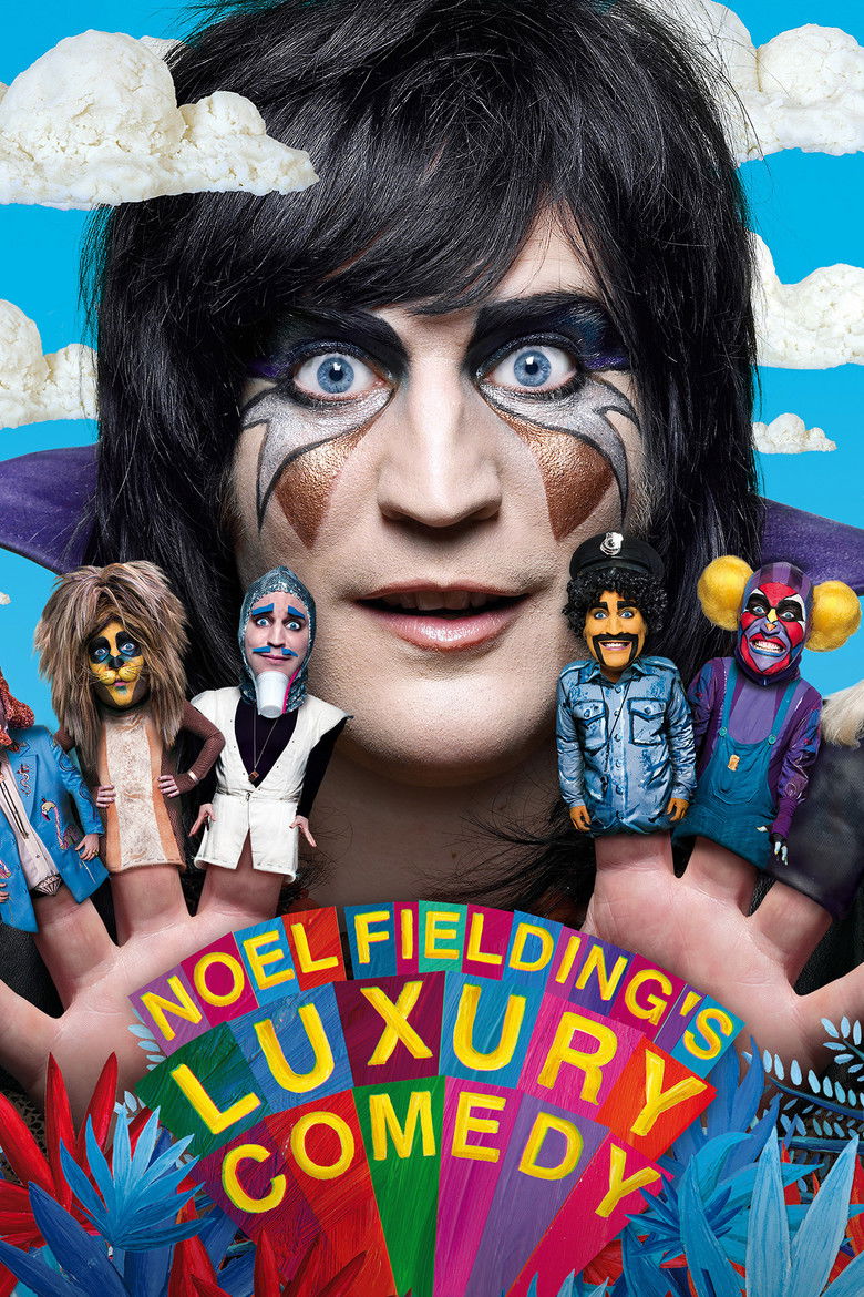 Noel Fielding's Luxury Comedy poster background