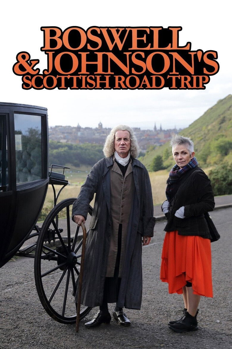 Boswell & Johnson's Scottish Road Trip poster background