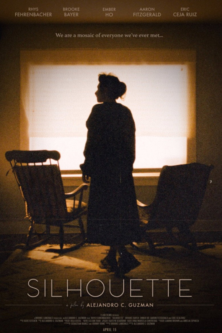 Silhouette poster background