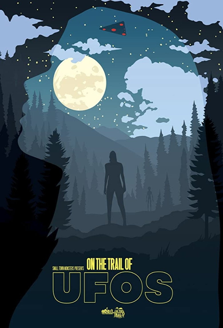 On The Trail of UFOs poster background