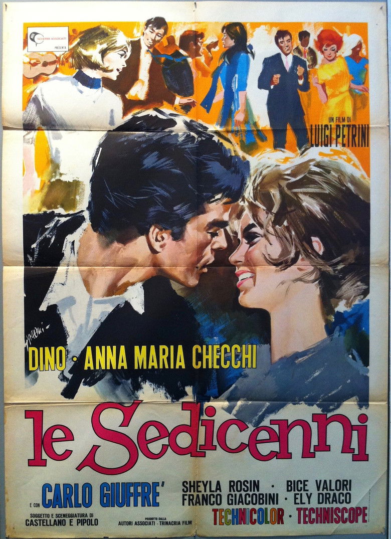 Le sedicenni poster background