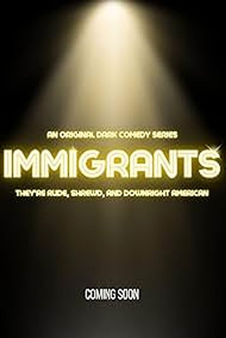 Immigrants poster background