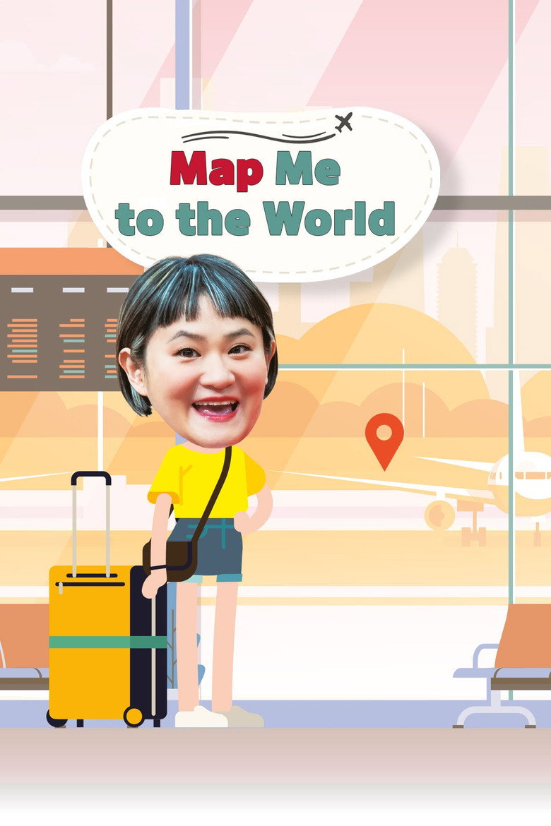 Map Me to The World poster background