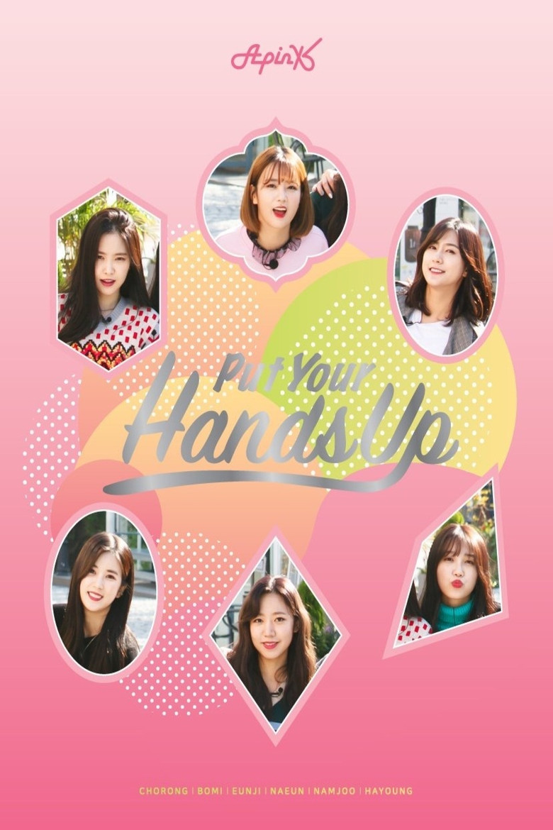 Apink: Put Your Hands Up poster background