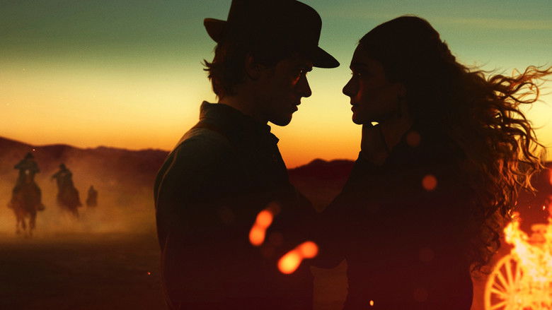 Riders crossing the plains