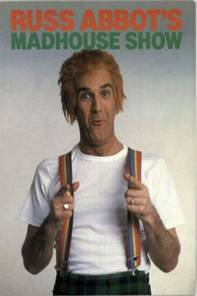 Russ Abbot's Madhouse poster background
