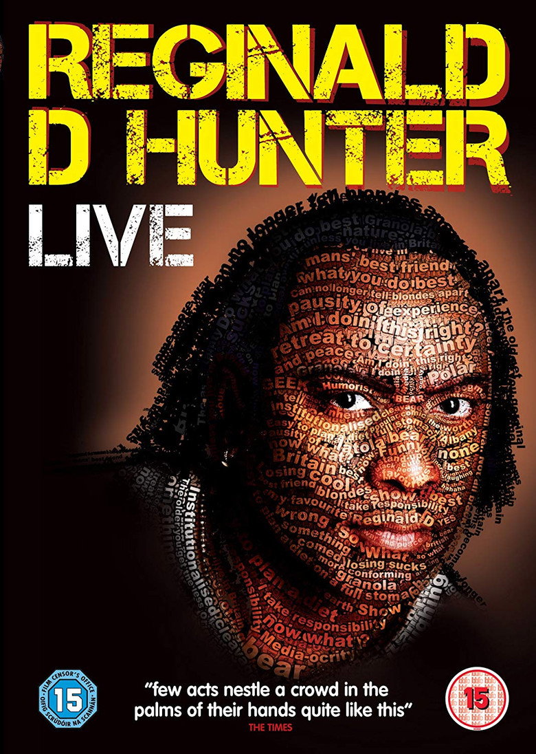 Reginald D Hunter Live poster background