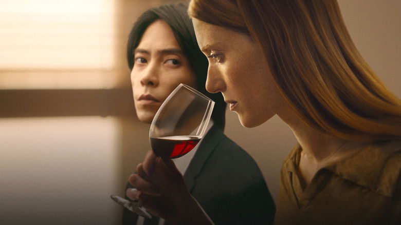 Issei standing with focused intensity