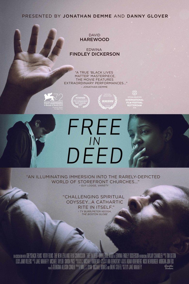 Free in Deed poster background