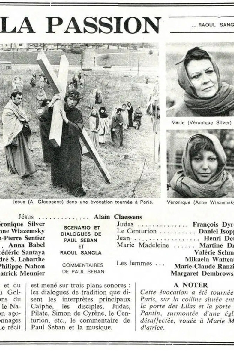 La Passion poster background