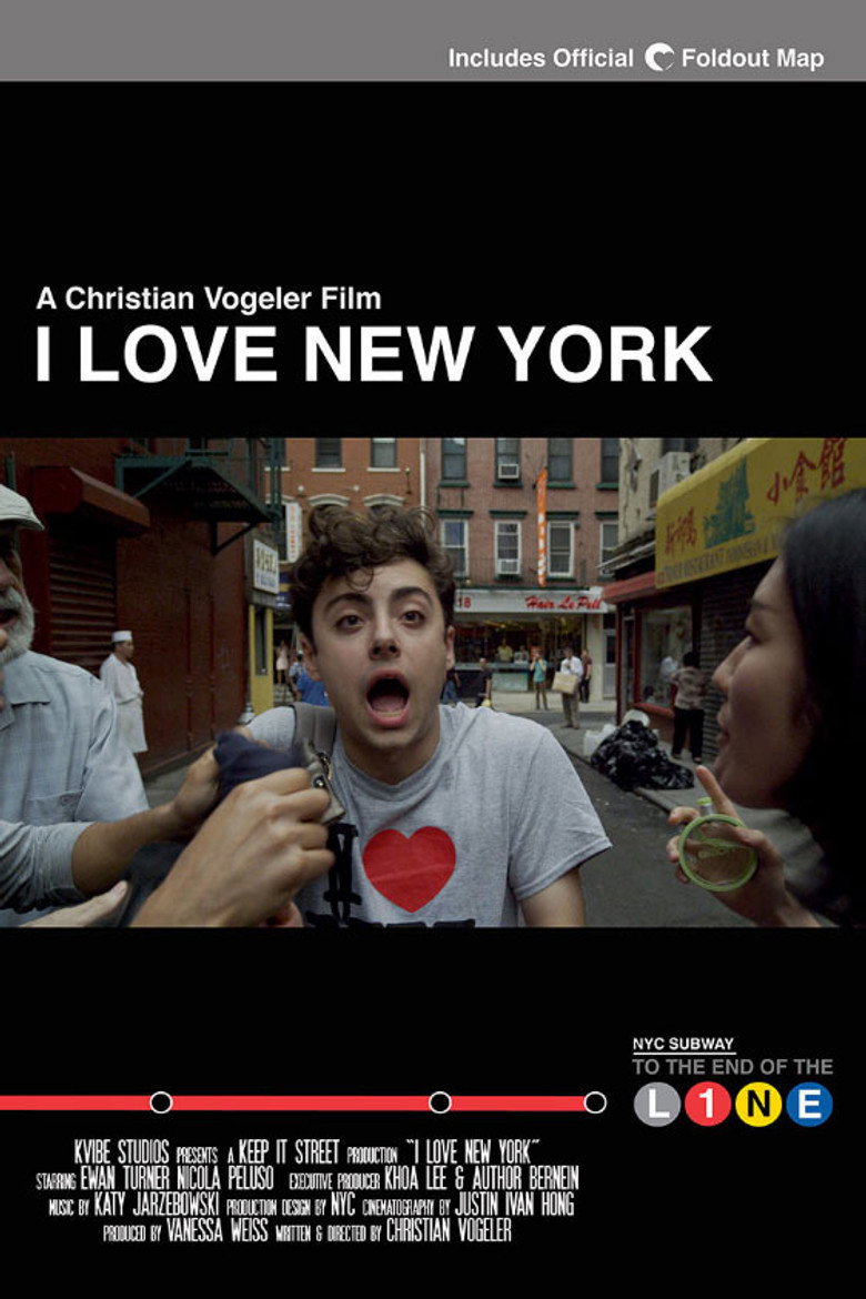 I Love New York poster background
