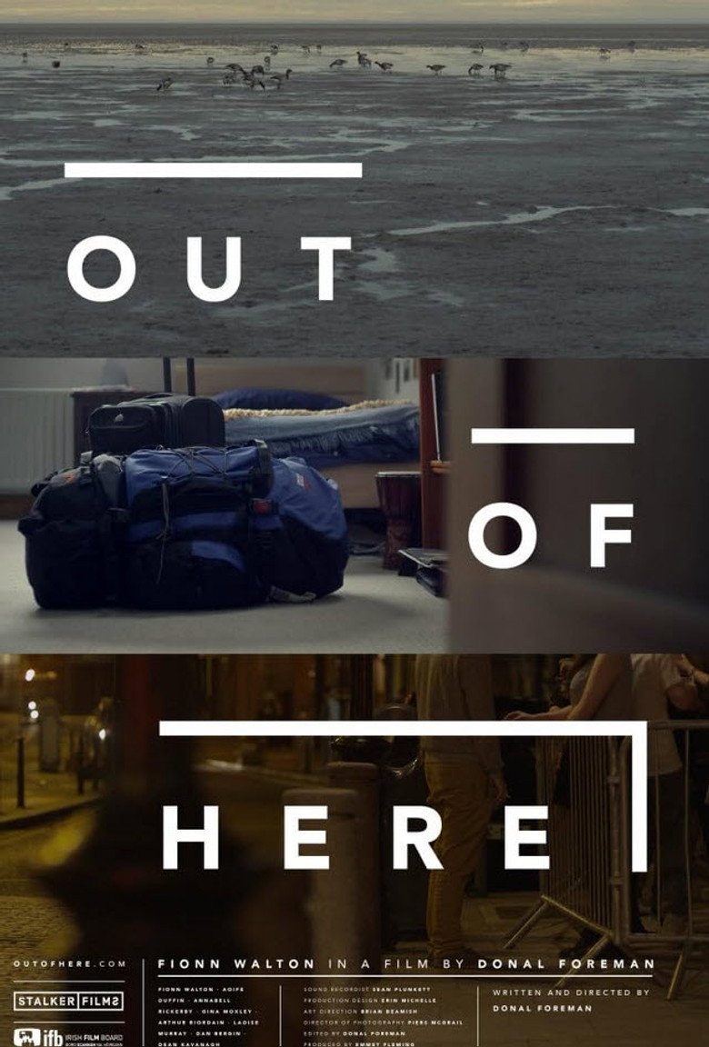 Out of Here poster background