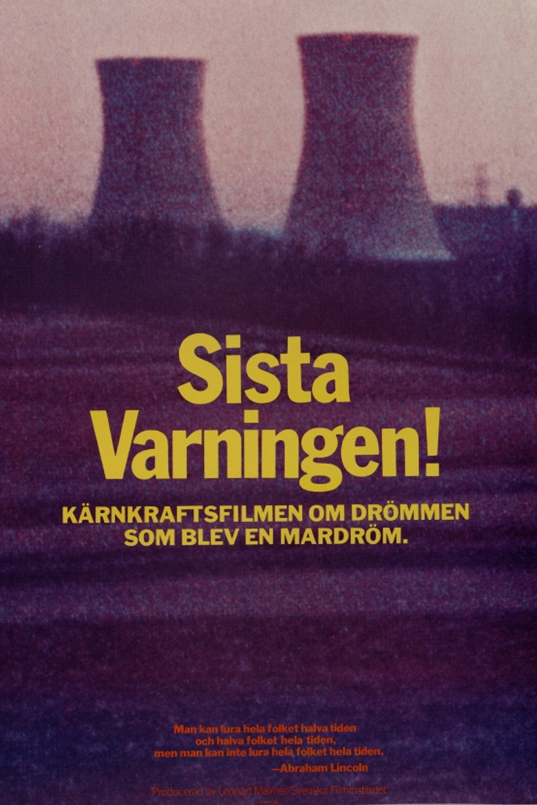 Sista varningen! poster background