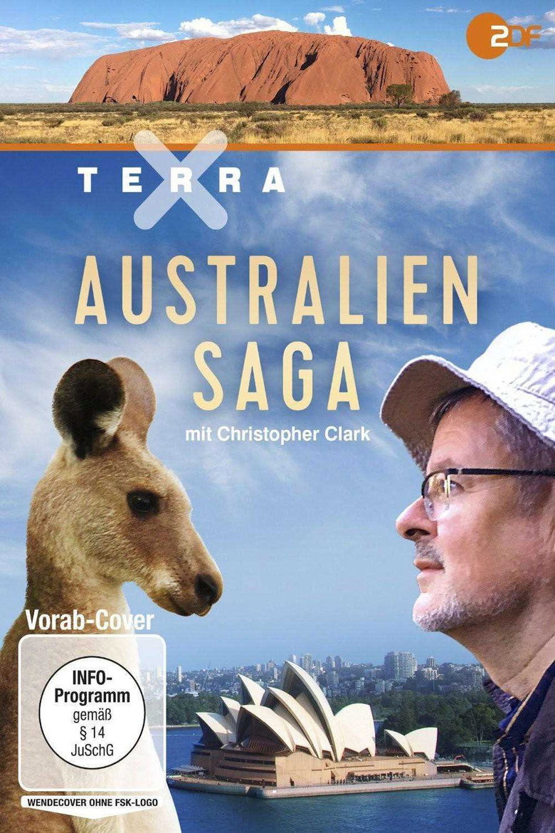 Terra X Australien-Saga poster background